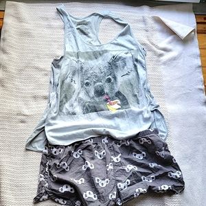 Koala pajama set